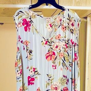Floral Flowy Maxi Dress